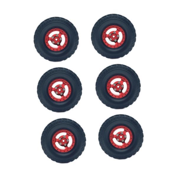 説明:[素材]: 1/12 1/16 RCカーホイールリムとタイヤは.金属製ホイール.スポンジパッド.ゴム製タイヤスキンを採用しています.丁寧に作られており.丈夫で長期間の使用を保証します. [重量とサイズ]:RCタイヤの重量は345g.外...