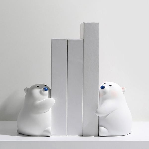 説明:[クリエイティブなデザイン]: クマのキュートで革新的なデザインは.特に子供たちを魅了します.ブックエンドだけでなく.どんな部屋にも個性を加えることができる楽しい装飾品です. [実用機能]: ブックエンドとして.ハグベアブックエンドは...