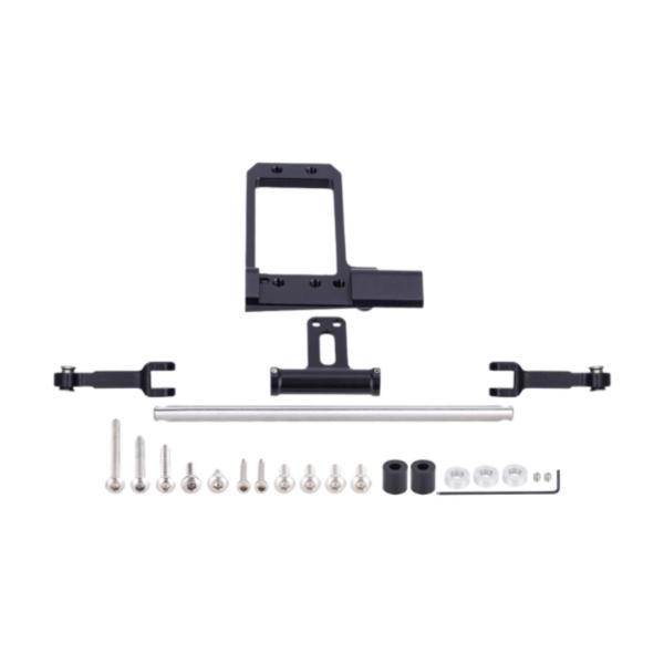 説明:RCカーアクセサリー:1/10スケールの  -10用に特別に設計されたこの油圧ステアリングシリンダーキットは.モデルカーの必須のアップグレードです.合金素材: 高品質の合金で作られたこのサーボマウントと油圧ステアリングキットアクセサリ...