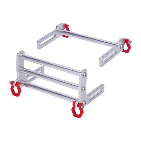 説明:[金属構造]: このモデルカーバンパーは金属で作られており.RCカーの長期的な耐久性を保証します. [クライミングカーに適合]: SCX10 1/10スケールRCカーと互換性があるように設計されたこのバンパーは.クライミングカーの外観...