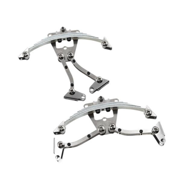 説明:[素材]リアサスペンションDIYパーツはステンレス製で.錆びにくく頑丈な構造です. [サイズ情報]リアサスペンション(シングルサイズ)の寸法は約11.7cmx10.2cm/4.61インチx4.02インチ. [交換部品]古くなった部品や...