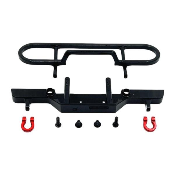 説明:[素材]: 1/24 RCカーフロントバンパーは6061アルミニウム製で.耐久性と強度が向上しています. [軽量]:1/24スケールRCクローラーカー用のアルミ製フロントバンパーは軽量で頑丈です. [取り付け簡単]: RCカー用フロン...