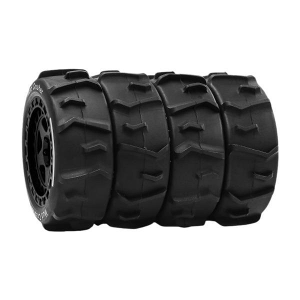 説明:[全地形性能]: この多用途RCオフロードタイヤは.砂.雪.緩い地形など.さまざまな路面で優れたトラクションを発揮します. [寸法]: 直径72mm/2.83インチ.幅26mm/1.02インチの正確な1/14スケールのバギーホイールは...