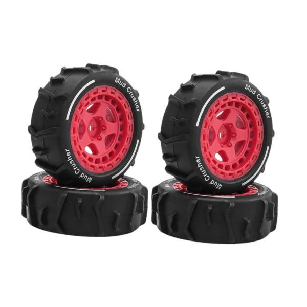 説明:[全地形性能]: この多用途RCオフロードタイヤは.砂.雪.緩い地形など.さまざまな路面で優れたトラクションを発揮します. [寸法]: 直径72mm/2.83インチ.幅26mm/1.02インチの正確な1/14スケールのバギーホイールは...