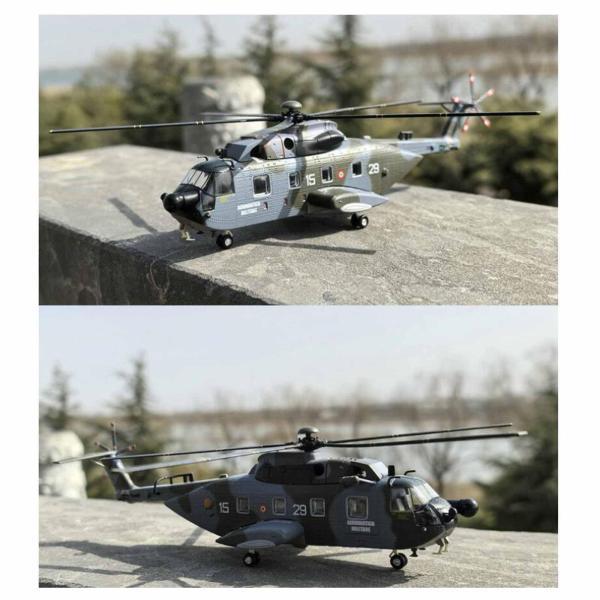 戦闘機モデルヘリコプターおもちゃテーブルクリスマスダイキャスト