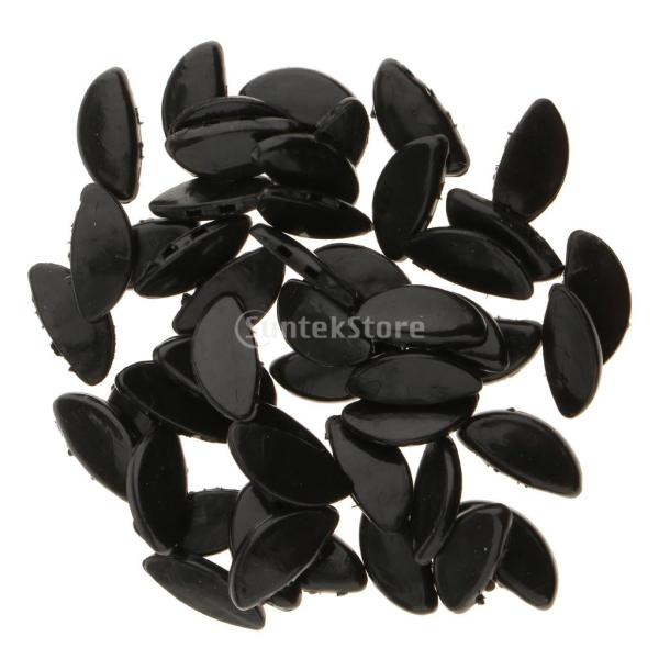 説明:楕円形、プッシュイン、ほとんどの眼鏡、サングラスに適しています。 あなたの眼鏡のための余分なサポートを与えるためにあなたの眼鏡のための交換用シリコンパッド。 快適な着用のための柔らかい100％シリコーン。 サイズ：約15mm / 0....