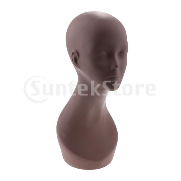 説明:高さ：45 cm / 17.7インチ。頭囲：53 cm / 20.9インチ。肩幅：22 cm / 8.7インチ。首の長さ：13 cm / 5.1インチ。 （約） かつら、ヘアピース、帽子、帽子、帽子、サングラス、ヘッドセット、ネックレ...