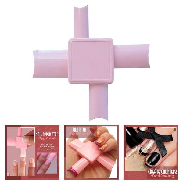 簡単フレンチネイルアプリケーター スマイルラインエッジトリマーガイド印刷フレンチチップフィンガーマニキュアネイルアートツール Stkショップ 通販 Yahoo ショッピング