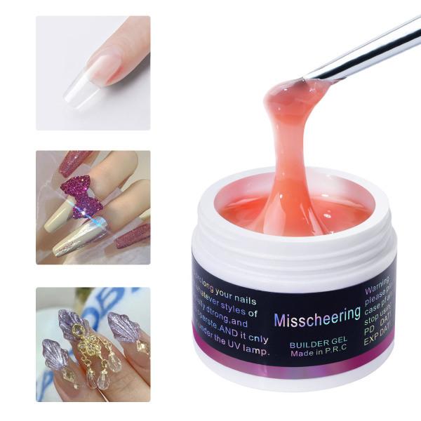 60mlネイルアートビルダージェルuvledネイルチップネイルエクステンションジェルdiyヌードピンク Stkショップ 通販 Yahoo ショッピング