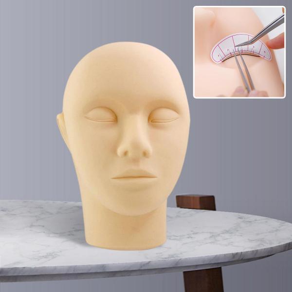 説明:素材:高品質のシリコン素材を使用しているので.肌触りが良く.肌触りも良く.練習にも便利です.安定した底:平らに横たわっている人に似たセミフラットデザインは.練習中に揺れません.使いやすさ:マネキンの頭の後ろが平らで.頭をテーブルにスム...