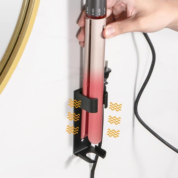 説明:省スペース:壁に取り付けられたヘアドライヤーは.ヘアケアツールを整理して近くに保ち.バスルームの混乱を減らし.清潔で整頓された状態に保ち.バスルームをさらに節約します.耐久性のある構造:アルミニウム合金素材で.限られたスペースのバスル...