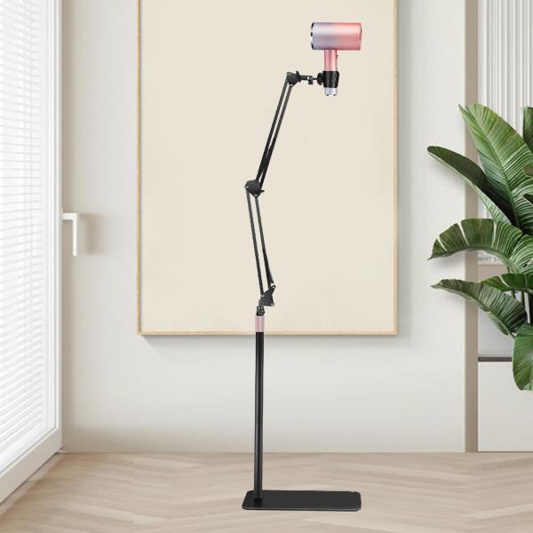 説明:[素材]: ヘアドライヤースタンドホルダーは金属素材で作られており.頑丈で実用的.汎用性があり.ほとんどのヘアドライヤーに適合します. [高さ調節可能]: ブロードライヤーホルダーは.アルミ合金のロッククリップで60〜175cmまで調...