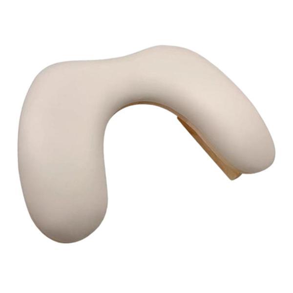 ネイルアームレストクッション 実用的なU字型スタンド マニキュアサロン ネイリスト用 コーヒー色