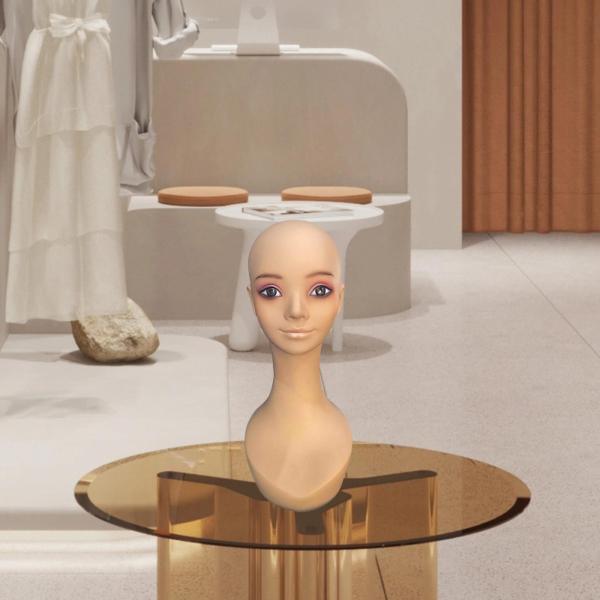 説明:[素材]: この女性マネキンヘッドは高品質のPVC素材で作られており.軽量で持ち運びやすく.耐摩耗性があり.頑丈でお手入れが簡単です. [製品寸法]: マネキンヘッドの頭囲は57cm/22.44インチ.高さは43cm/16.93インチ...