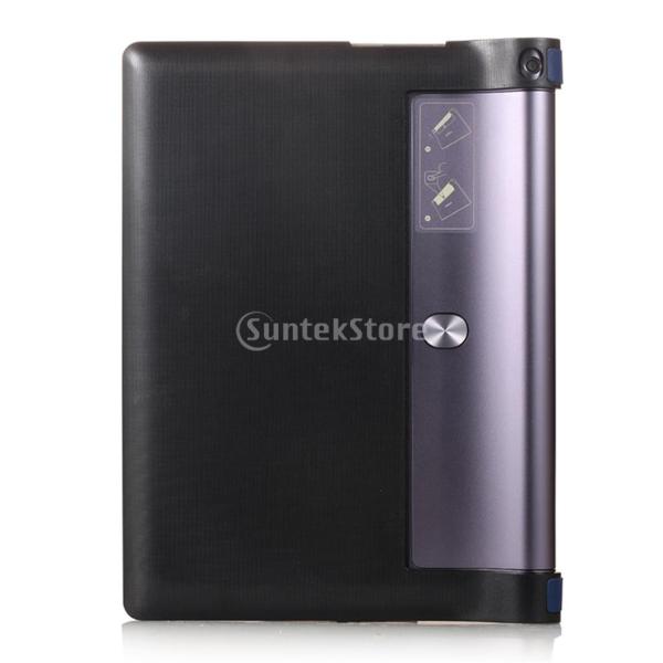 Dovewill Lenovo Yoga Tab 3 Pro 10 YT3-X90L 10.1適用 軽量 耐久性 PC保護カバー OTGケーブル+スタイラスペン 全3色 - ブルー