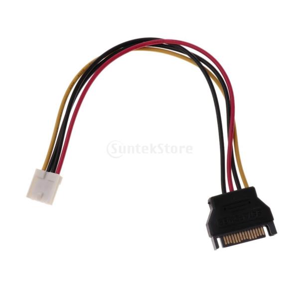 Fenteer 90度直角 USB 3.0 4ピン電源ケーブル ミニ PCI-E PCI エクスプレス 拡張 1xライザーカード 電源 USB 60cm 延長ケーブル