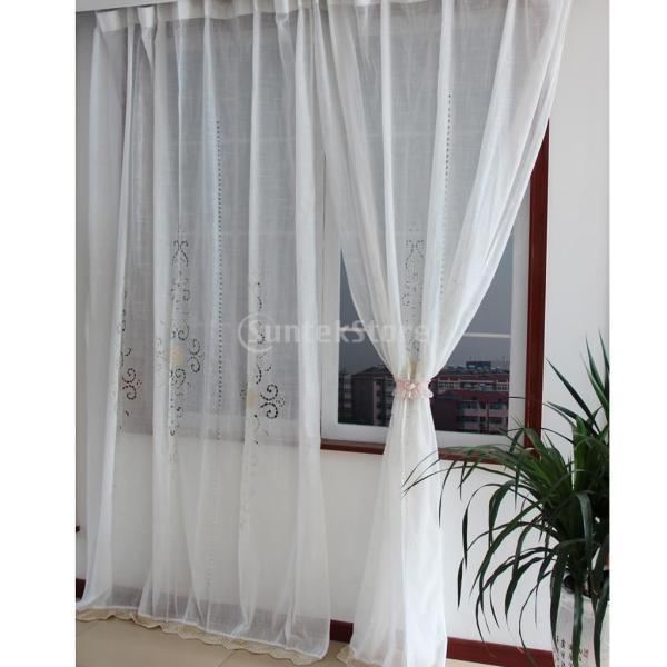 全2タイプ6サイズ 窓 バルコニー インテリア カーテン パネル ボイル カーテン ガーゼ ホワイト 快適 タイプ1 150 260センチメートル Buyee Buyee Japanese Proxy Service Buy From Japan Bot Online