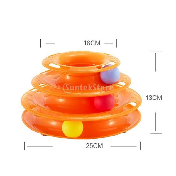 猫 おもちゃ プレイボール 三層 ペット 犬 猫用玩具 回るボール 知能クレイジー 知育 くるくる 愛猫おもちゃ 遊び プレゼント 猫用品 回転 ねこ オレンジ 緑 Buyee Buyee Japanese Proxy Service Buy From Japan Bot Online