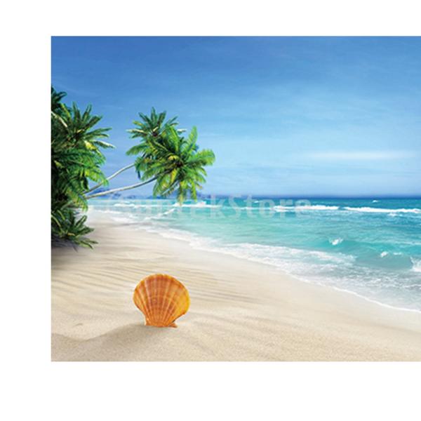 国内発送 レイアウト用品 送料無料 水族館風景ポスター水槽ビーチ背景背景ステッカーl Www Threeriversofs Com