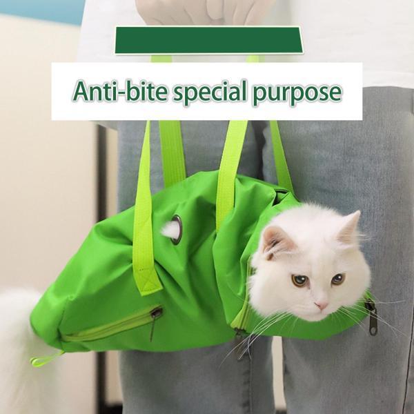 高品質の激安 ペット 犬 グルーミング ハンモック 猫 拘束袋 爪切り トリミング用 XS レッド JINJIANGYの新しいペットグルーミングハンモック猫と犬のトリミングネイ (L, Blue)