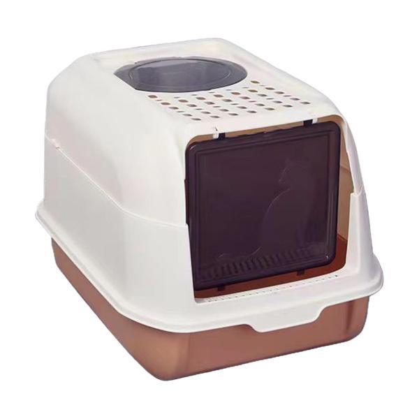 説明:猫用トイレ:完全に密閉された猫用トイレは.臭いを隔離することができ.屋内での使用に非常に適した非常に優れた効果があります.上部の天窓のデザイン.前面は中型および大型の猫に適した大型の出入り口ドアで.出入り口には猫砂の漏れを防ぐための中...