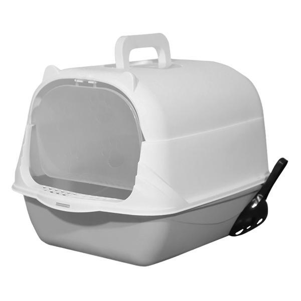 説明:[高品質素材]: 完全に密閉された猫用トイレは.軽量で耐久性のあるPP素材で作られており.長時間使用しても耐久性があり.屋内での使用に最適です.[特徴]: 蓋付き猫トイレは広く.飛沫防止.取り外し可能.掃除が簡単.中で自由に動き回れま...