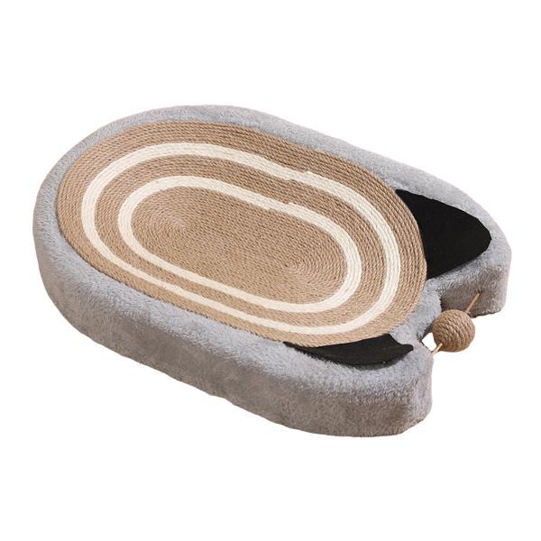 説明:[2 in 1猫爪とぎベッド]爪とぎベッドは爪とぎの問題を解決し.猫に快適な睡眠場所を提供し.遊び疲れたときに眠ることができます.[サイザル麻素材]猫スクラッチャーラウンジはサイザル麻ロープとぬいぐるみでできており.肌に優しく.耐久性...