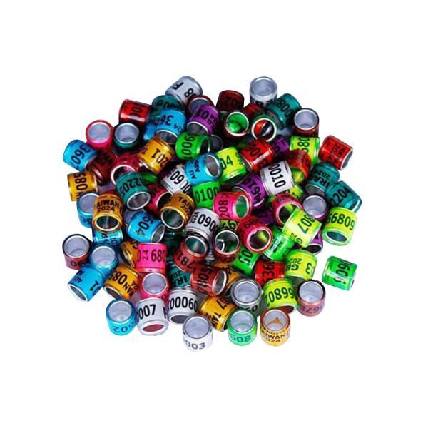 説明:[ピジョンリングサイズ]内径約8mm/0.31インチ.高さ11mm/0.43インチ.ご注文前に.サイズがあなたの鳥に適しているかどうかをご確認ください.[素材]鳥の足バンドは高品質のアルミニウム素材で作られており.長期間の使用に耐えま...