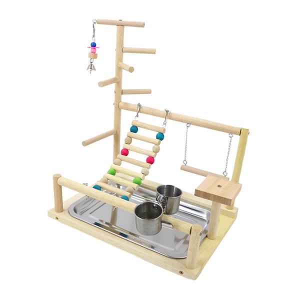 説明:[楽しみをお楽しみください]:楽しく遊んだり.休んだり.登ったり.水やりや餌やり.退屈を和らげ.活動量を増やしたり.止まり木のおもちゃはペットに運動をするのに最適な場所を提供します.[耐久性のある素材]:木製のオウムの遊び場止まり木は...