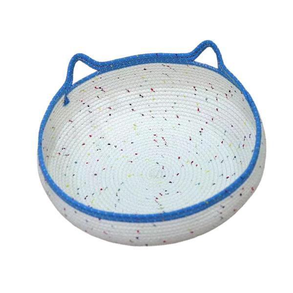 説明:[通気性のある素材]天然コットンロープで手編みされており.環境にも猫にも優しく.猫に快適な昼寝の時間を与え.一日中健康で幸せです. [睡眠と引っかき]当社の猫ベッドは引っかき可能で.猫の自然な引っかきと睡眠のニーズを満たし.猫にさらな...