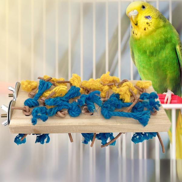 説明:[素材]このオウムのおもちゃは木で作られており.強くて頑丈です. [装飾]オウムのおもちゃの木製プラットフォームは.オウムの噛む本能を満たすように設計されており.庭やケージの中など.他の場所に美しい装飾として吊るすこともできます. [...