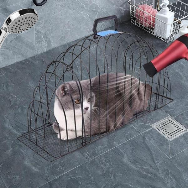 ペット乾燥ボックスルーム 簡単に乾くペットドライルーム 子犬 ウサギ用 バス用品 L