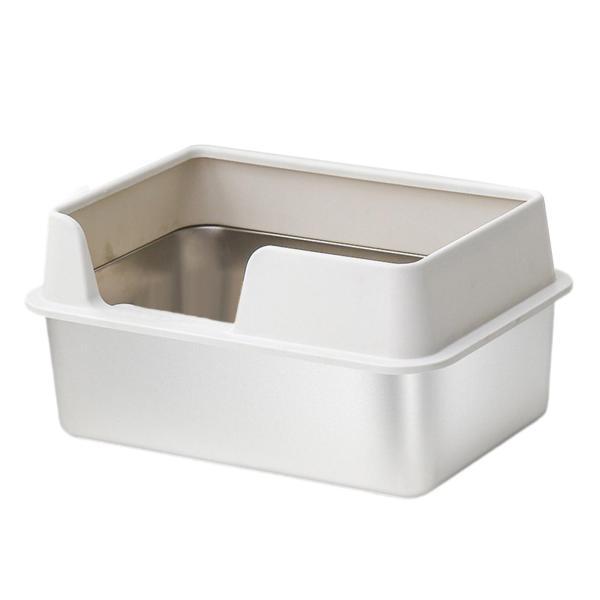 説明:[素材]猫用トイレは.表面が滑らかで軽量かつ丈夫なステンレススチール素材で作られています. [デザイン]猫用トイレトレーは猫の行動を簡単に確認でき.空気の循環を良くし.掃除が簡単になります. [特徴]内側のボウルは大きくて深いので.食...