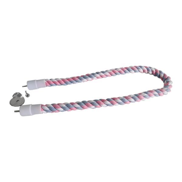 説明:[クライミングロープ]: この鳥用ロープおもちゃは.ペットにクライミングロープを与え.ペットが遊ぶのを何時間も楽しく見ることができます. [品質]: オウムの登りロープは綿ロープで作られており.鉄線は自由に曲げることができ.強力なサポ...