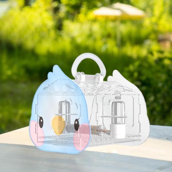 説明:[軽量バードキャリア]コニュア.オカメインコ.オカメインコ.ミニコンゴウインコ.小型オウム.インコ.シャクヤク.虎皮鳥.その他同様のサイズのオウムなど.ほとんどの小鳥に十分なスペースがあります. [通気性を保ち.より良いインタラクティ...