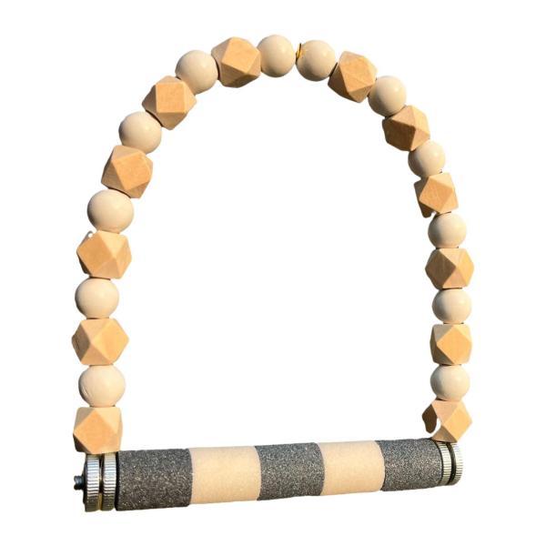 説明:[ペットの鳥のブランコ]: 木製のオウムのブランコのおもちゃは.鳥を楽しませ.ケージの退屈を和らげるように設計されています.ブランコは鳥の知能を発達させ.協調性とバランスのスキルを助けます. [適している用途]: オウムの吊り下げおも...