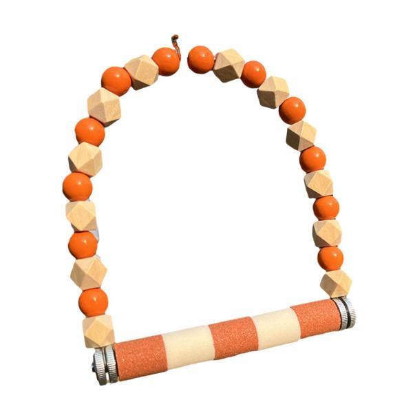 説明:[ペットの鳥のブランコ]: 木製のオウムのブランコのおもちゃは.鳥を楽しませ.ケージの退屈を和らげるように設計されています.ブランコは鳥の知能を発達させ.協調性とバランスのスキルを助けます. [適している用途]: オウムの吊り下げおも...