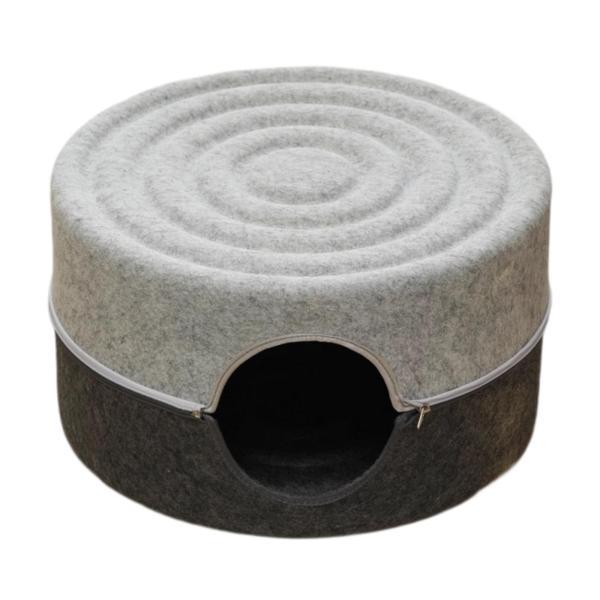 説明:[デザイン]タイヤトンネルフェルトキャットベッドの革新的なデザインを体験してください.この多機能ペットベッドは.猫が遊んだり.眠ったり.リラックスしたりするのに最適です. [素材]当社の多機能猫ベッドは厚手のフェルト素材で作られており...