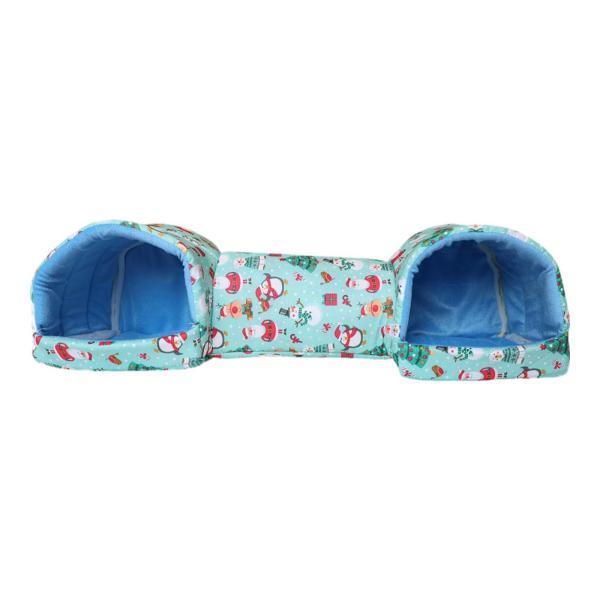 説明:理想的な生息地]:このモルモットのトンネルは小さなペットのためのもので.快適に眠ることができる暖かい環境を提供します材料]:ポリエステルで作られたこのハムスターの隠れ家でありながら頑丈なモルモットベッドトンネルは広々としたデザインを長...