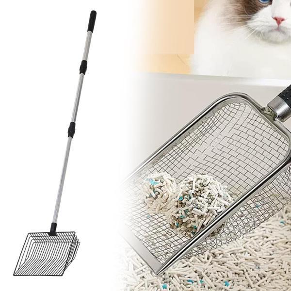 説明:[長いハンドル]: この猫用トイレシャベルには長いハンドルが付いており.掃除中に背中に最大限の快適さを提供します.大きな鶏小屋にも小さな鶏小屋にも最適で.作業をより効率的かつ簡単にします. [長さ調節可能]: 簡単なひねり調節で.この...