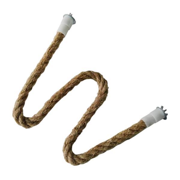 説明:[ペットの鳥の運動]: 鳥用ロープパーチは.オウムなどのペットの鳥が脚力やジャンプ力を鍛えるのに役立ちます.また.鳥用ロープパーチのおもちゃとしても最適です. [サポート]: オウムの麻ロープは自由に曲げることができ.さまざまな形に調...