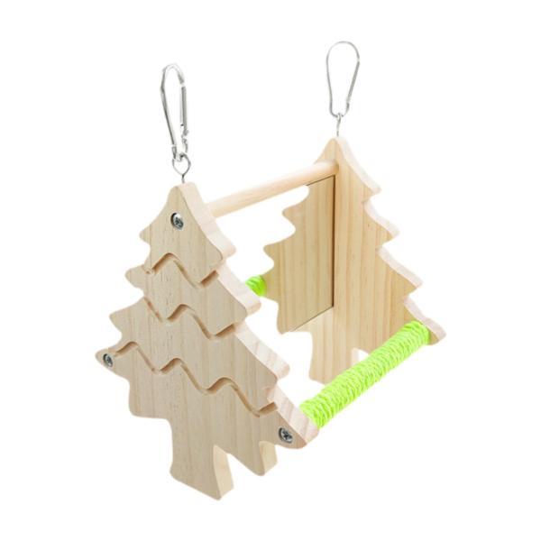 説明:[魅力的な両面ミラーデザイン]: オウムスタンドの革新的な両面ミラーはオウムの注目を集め.エンターテイメントを提供します. [止まり木とブランコの組み合わせ]: このオウムブランコ吊り下げおもちゃは.止まり木とブランコのユニークな組み...