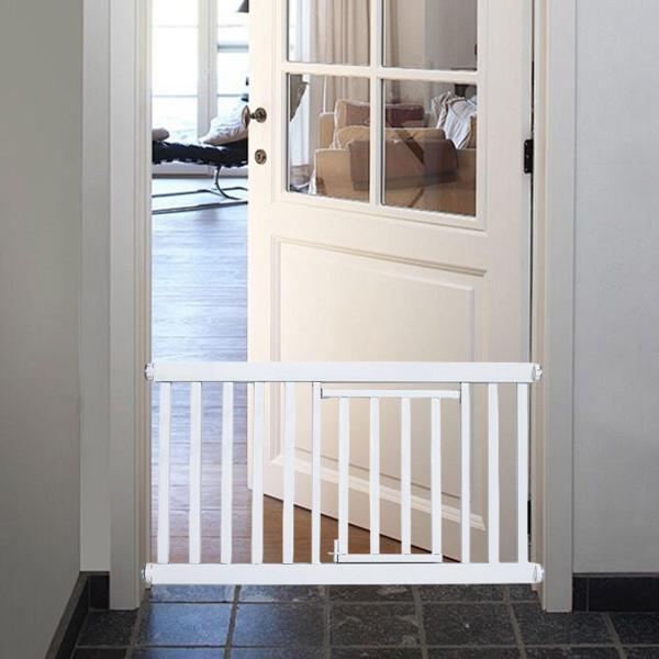 説明:[商品リスト]:室内ペットフェンス1個.美しく実用的[鉄管素材]: ドッグゲートは鉄管素材で作られており.丈夫で耐摩耗性があり.長期使用に適しており.フェンスの安定性を確保します. [ステップスルータイプ]: ペットフェンスは.簡単に...