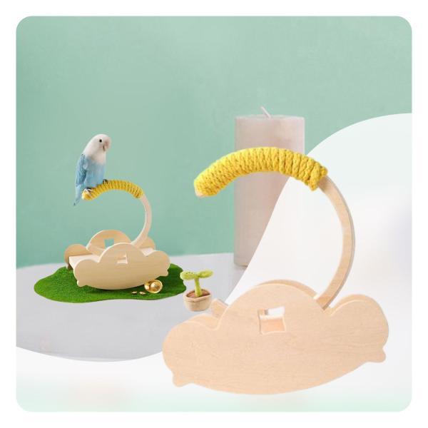 説明:[止まり木スタンド]: この鳥スタンドは枝の自然な揺れを模倣し.鳥の幸福を高めるのに役立つ落ち着いた環境を提供します. [ユニークなデザイン]: クリエイティブな形状が特徴のこのバードプレイスタンドパーチは.どんな鳥かごの装飾にも楽し...