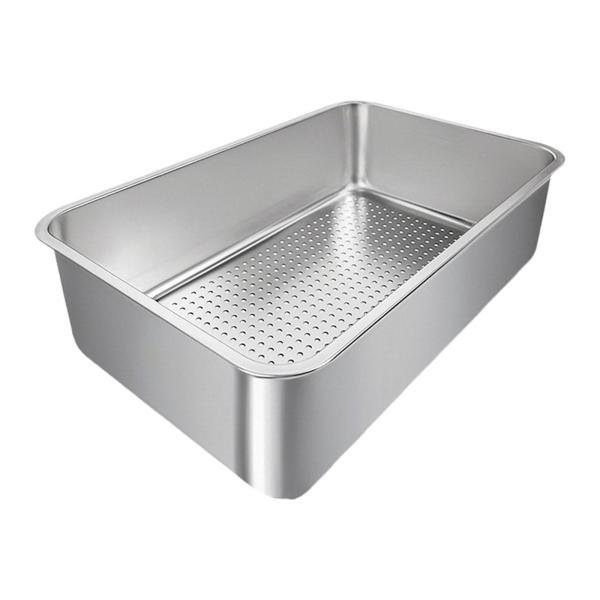 説明:[お手入れ簡単]: この大型猫用トイレは.死角がなく掃除が簡単な設計です.砂のすくい取りや交換も簡単で効率的.ペットにとって清潔な環境を保ちます. [高品質素材]: 高品質のステンレススチール製のこのオープントイレは.滑らかな表面で丈...