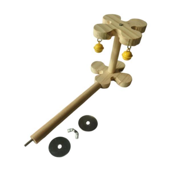 説明:鳥かご用吊り下げおもちゃ:止まり木スタンドとベル付きの吊り下げ式鳥かごおもちゃ.ラブバード.フィンチ.小型オウム.インコ.オカメインコなどへの素敵な贈り物.ケージの装飾に最適です.素材:このオウム用おもちゃスタンドは丈夫な木材で作られ...