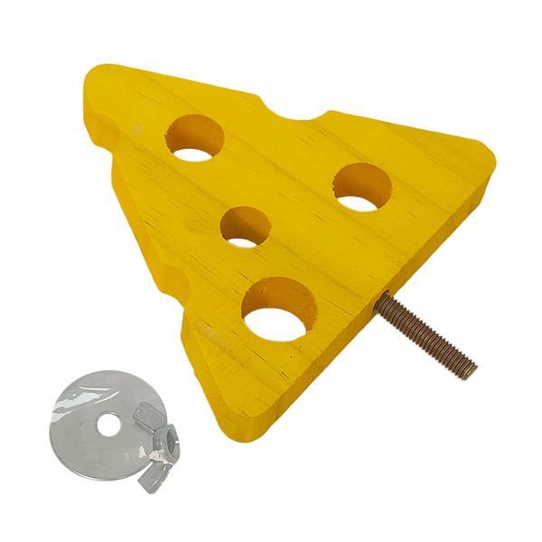 説明:[取り付け簡単]: クリエイティブなチーズ型のオウムスタンドホルダーは.鳥かごの素敵な装飾です.固定ネジが付属しており.取り付けが簡単で.落ちにくいです. [鳥の止まり木スタンドおもちゃ]: このオウムの止まり木は.噛んだり.足を磨い...