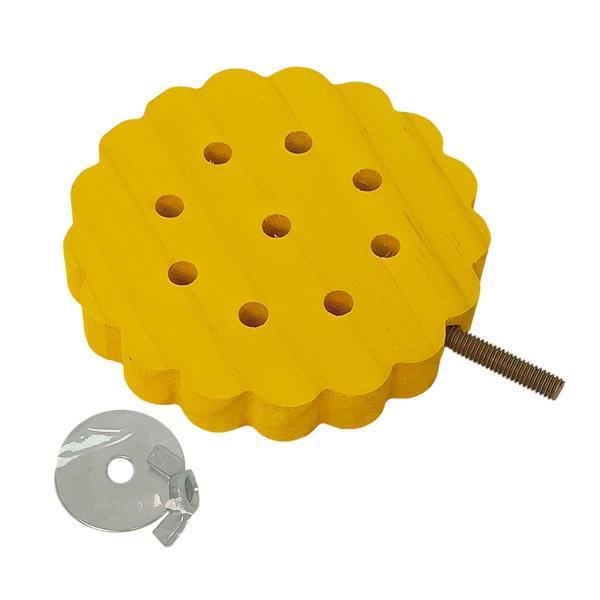 説明:[取り付け簡単]: クリエイティブなチーズ型のオウムスタンドホルダーは.鳥かごの素敵な装飾です.固定ネジが付属しており.取り付けが簡単で.落ちにくいです. [鳥の止まり木スタンドおもちゃ]: このオウムの止まり木は.噛んだり.足を磨い...