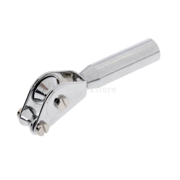Perfk トローリング フィッシング ダブル ローラー ロッド 先端 ガイド トップ ベアリング 全3サイズ - 6mm