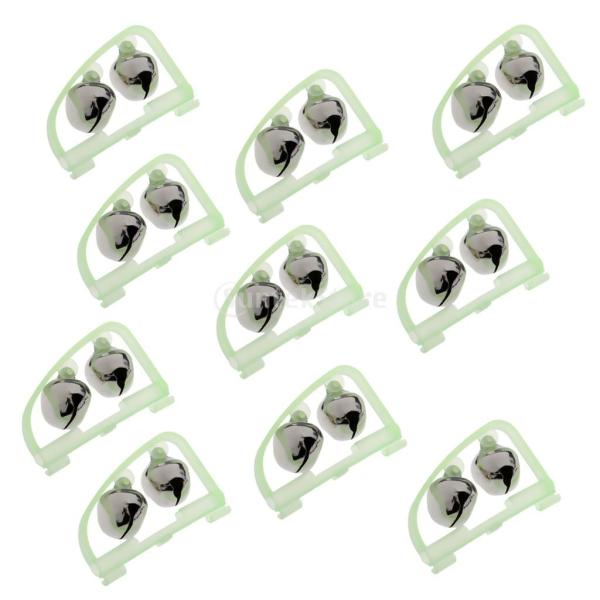 ロッドチップ 釣り鈴 夜光 蛍光 アラーム ベル 二重鐘 鐘 夜釣り 警報 10個入 Buyee Buyee Japanese Proxy Service Buy From Japan Bot Online